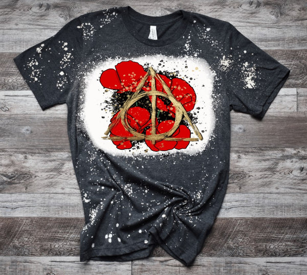 Deathly Hallows Floral T-Shirt